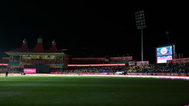 HPCA analisa o estádio Dharamsala antes de PBKS x DC depois que a partida foi interrompida no meio da temporada passada
