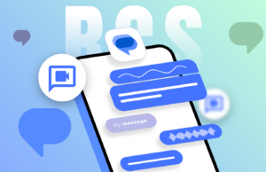 Há anos troco de aplicativo e esta atualização do Mensagens do Google pode finalmente resolver isso O ícone do Mensagens do Google parcialmente coberto por um pano azul, cercado por balões de mensagens coloridos em um fundo gradiente azul.