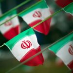 iran flags