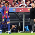 Hansi Flick quebra o silêncio sobre a situação de Marcus Rashford depois que gol contra o Atlético dá vitória ao Barcelona