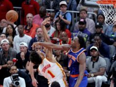 Heróis, zeros da vitória do Knicks no jogo 4 sobre Hawks: estrela de Atlanta é eliminada por OG Anunoby OG Anunoby bloqueia o chute de Jalen Johnson durante o terceiro quarto da vitória dos Knicks por 114-98 no jogo 4 sobre os Hawks em 25 de abril de 2026 em Atlanta.