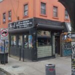 Vista de canto do bar do Marco, onde ocorreu um esfaqueamento fatal.