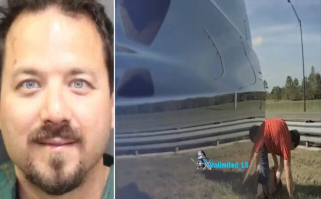 Homem da Flórida para para ajudar vítima de acidente perto Yahoo news home