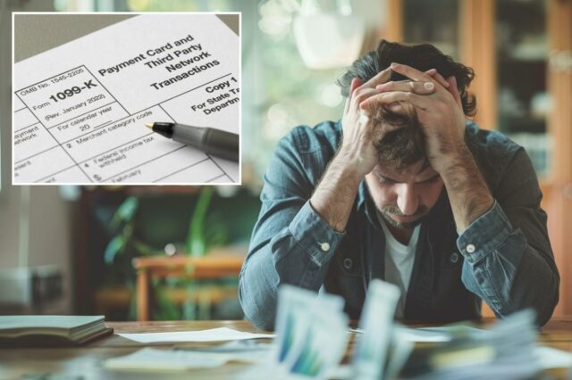 Motorista do Uber segurando um smartphone em um carro.