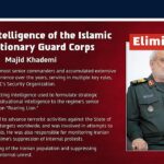 IDF confirma morte do chefe da inteligência do IRGC; Comandante da Força Quds também eliminado em ataque