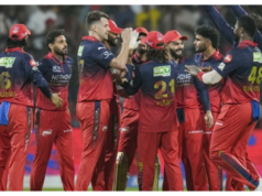 IPL 2026: CSK lutando em 109 por 6 em 10 saldos perseguindo a meta de 250 do RCB IPL 2026: CSK lutando em 109 por 6 em 10 saldos perseguindo a meta de 250 do RCB