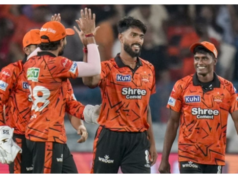 IPL 2026: Praful Hinge leva 4 postigos enquanto RR cai para 40/5 contra SRH IPL 2026: Praful Hinge leva 4 postigos enquanto RR cai para 40/5 contra SRH