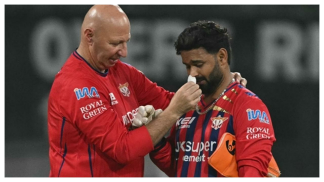 IPL 2026: Procure um pato enquanto LSG luta em 31/3 após powerplay contra RR
