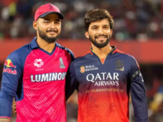 IPL 2026: Riyan Parag vence o sorteio; RR decide lançar primeiro contra o RCB IPL 2026: Riyan Parag vence o sorteio; RR decide lançar primeiro contra o RCB