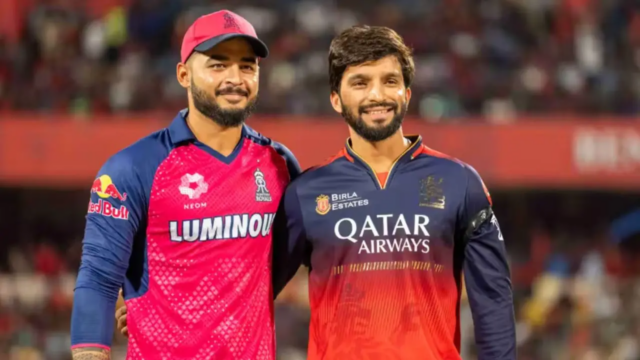 IPL 2026: Riyan Parag vence o sorteio; RR decide lançar IPL 2026: Riyan Parag vence o sorteio; RR decide lançar primeiro contra o RCB