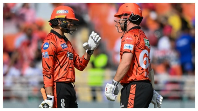 IPL 2026: SRH marcou 106 corridas no powerplay contra PBKS; Abhishek pontua 66
