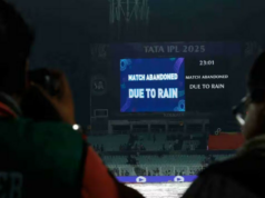 IPL 2026: partida KKR contra PKBS abandonada devido à chuva IPL 2026: partida KKR contra PKBS abandonada devido à chuva