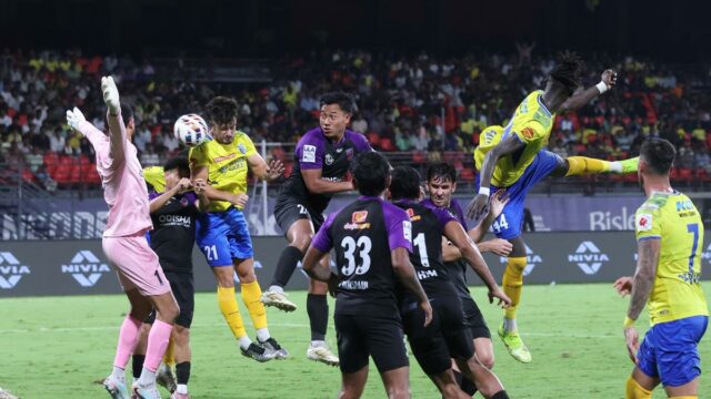 ISL 2025-26: Matias Hernandez marca nos acréscimos na vitória do Kerala Blasters sobre o Odisha FC
