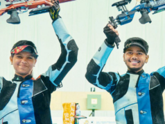 ISSF Jr WC: Shambhavi e Divyanshu conquistam ouro com pontuação WR de 499,9 ISSF Jr WC: Shambhavi e Divyanshu conquistam ouro com pontuação WR de 499,9