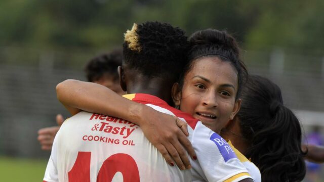IWL 2025-26: East Bengal mantém recorde perfeito da liga; Gokulam Kerala termina série sem vitórias com vitória da SESA
