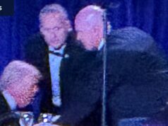 Imagens mostram que tirar Trump do perigo estava longe de ser fácil Bevan Escudos