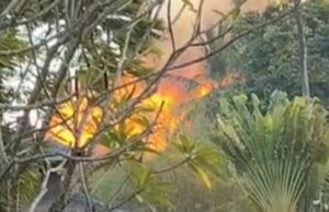 Incêndio irrompe em popular resort de Bali Incêndio irrompe em popular resort de Bali