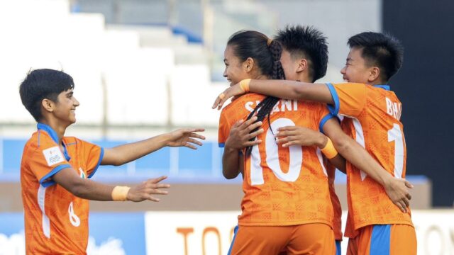 Índia vence Taipei Chinês e permanece viva nas quartas de final da Copa Asiática Feminina Sub-20, aguarda resultado de Uzbequistão x Jordânia
