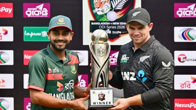 Informações de transmissão ao vivo de BAN vs NZ, 1º ODI: Quando e onde assistir à turnê da Nova Zelândia em Bangladesh 2026; detalhes da partida, elenco
