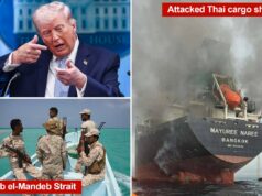 Irã promete assumir o controle do estreito de Bab el-Mandeb em meio à ameaça de aniquilação de Trump Irã promete assumir o controle do estreito de Bab el-Mandeb em meio à ameaça de aniquilação de Trump