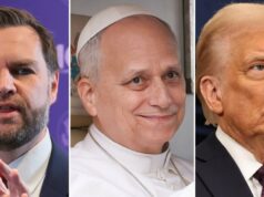 JD Vance fala sobre a rivalidade do Papa Leão XIV com o presidente Donald Trump Maria Shriver critica o presidente Donald Trump pelo comentário do Papa