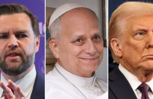 JD Vance fala sobre a rivalidade do Papa Leão XIV com o presidente Donald Trump Maria Shriver critica o presidente Donald Trump pelo comentário do Papa