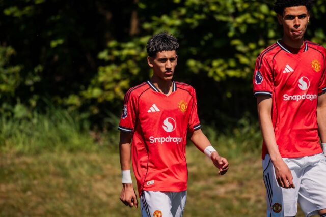 JJ Gabriel já marcou cinco gols contra o Liverpool Sub-18 nesta temporada e está pronto para ser uma estrela do Man Utd
