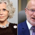 Jane Fonda critica a revisão das licenças ABC pela FCC como uma 'tentativa nua e crua de armar o poder do governo contra a dissidência'