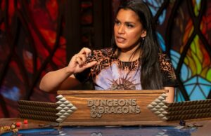 Jasmine Bhullar, apresentadora de ‘Dungeon Masters’, fala sobre como executar D&D sem restrições de licenciamento para um novo programa de jogo real: ‘Podemos chamar tudo pelo nome certo’ Jasmine Bhullar, apresentadora de 'Dungeon Masters', fala sobre como executar D&D sem restrições de licenciamento para um novo programa de jogo real: 'Podemos chamar tudo pelo nome certo'