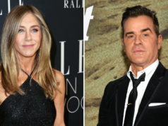 Jennifer Aniston reage depois que o ex-Justin Theroux dá as boas-vindas ao seu primeiro filho GettyImages-2242908851-Justin-Theroux-e-esposa-Nicole-Brydon-Bloom-Bem-vindo-1º-bebê.jpg
