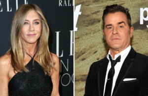 Jennifer Aniston reage depois que o ex-Justin Theroux dá as boas-vindas ao seu primeiro filho GettyImages-2242908851-Justin-Theroux-e-esposa-Nicole-Brydon-Bloom-Bem-vindo-1º-bebê.jpg