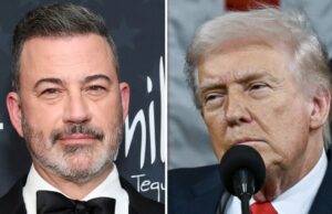 Jimmy Kimmel defende a piada de ‘viúva grávida’ depois que Donald e Melania Trump exigem que a ABC o demita: ‘Não foi, em nenhum trecho da definição, um chamado ao assassinato. E eles sabem disso’ Jimmy Kimmel defende a piada de 'viúva grávida' depois que Donald e Melania Trump exigem que a ABC o demita: 'Não foi, em nenhum trecho da definição, um chamado ao assassinato. E eles sabem disso'