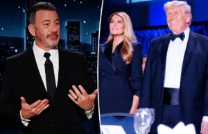 Jimmy Kimmel defende piada de ‘viúva’ de Melania Trump após tiroteio no WHCD: monólogo Jimmy Kimmel defende piada de 'viúva' de Melania Trump após tiroteio no WHCD: monólogo