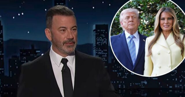 Jimmy Kimmel aborda os comentários de Melania Trump sobre Epstein
