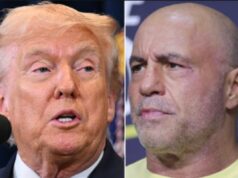 Joe Rogan afirma que Trump iniciou a guerra no Irã para distrair os americanos dos arquivos de Epstein Joe Rogan insinuou que o presidente Donald Trump usou a guerra no Irã para distrair o público americano dos arquivos de Epstein durante o episódio de quarta-feira de seu podcast (Getty)