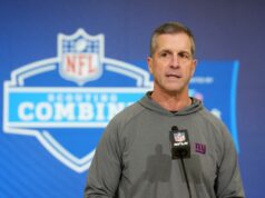 John Harbaugh assume o controle dos Giants – e seu legado – no draft da NFL John Harbaugh assume o controle dos Giants – e seu legado – no draft da NFL