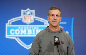 John Harbaugh assume o controle dos Giants – e seu legado – no draft da NFL John Harbaugh assume o controle dos Giants – e seu legado – no draft da NFL