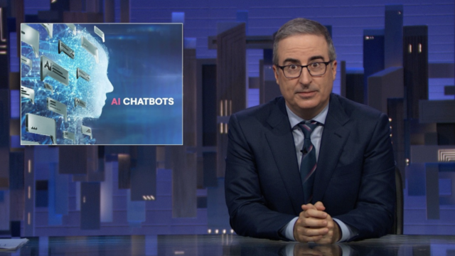 John Oliver dá um mergulho perturbador nos chatbots de IA
