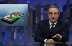 John Oliver dá um mergulho profundo nos mercados de previsões John Oliver dá um mergulho profundo nos mercados de previsões