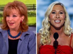 Joy Behar chama Marjorie Taylor Greene de “minha melhor amiga” em ‘The View’ enquanto se vangloria do redistritamento da Virgínia: “É meio comovente, não é?” Joy Behar chama Marjorie Taylor Greene de “minha melhor amiga” em ‘The View’ enquanto se vangloria do redistritamento da Virgínia: “É meio comovente, não é?”