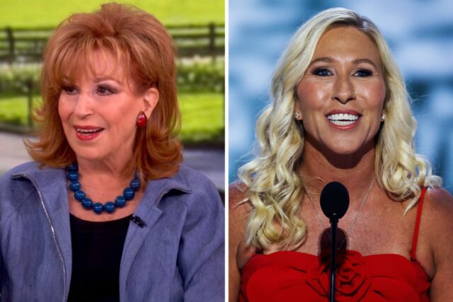 Joy Behar chama Marjorie Taylor Greene de “minha melhor amiga” em ‘The View’ enquanto se vangloria do redistritamento da Virgínia: “É meio comovente, não é?”
