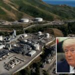 O presidente Donald Trump fala no Salão Oval.