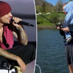 Justin Bieber compartilha bons momentos de pesca com o filho Jack Blues após apresentações de US$ 10 milhões no Coachella