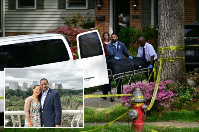 Justin Fairfax enfrentava uma possível prisão na audiência na próxima Justin Fairfax enfrentava uma possível prisão na audiência na próxima semana, despejo da casa da família antes de assassinato e suicídio
