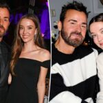 Justin Theroux dá as boas-vindas ao primeiro filho com a esposa Nicole Brydon Bloom