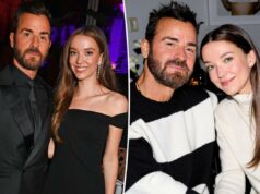 Justin Theroux dá as boas-vindas ao primeiro filho com a esposa Nicole Brydon Bloom Justin Theroux dá as boas-vindas ao primeiro filho com a esposa Nicole Brydon Bloom