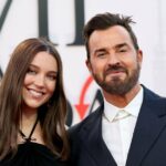 GettyImages-2272286553 Justin Theroux e Nicole Brydon Bloom retornam no tapete vermelho 2 dias após anunciar o nascimento dos filhos