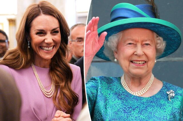 Kate Middleton homenageia a falecida Rainha Elizabeth em seu 100º aniversário com joias significativas
