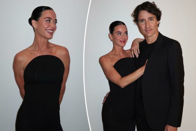 Katy Perry parece apaixonada por Justin Trudeau em nova foto Katy Perry parece apaixonada por Justin Trudeau em nova foto comovente