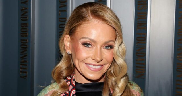 Kelly Ripa na 95ª edição do Oscar, realizada no Ovation Hollywood em 12 de março de 2023 em Los Angeles, Califórnia.